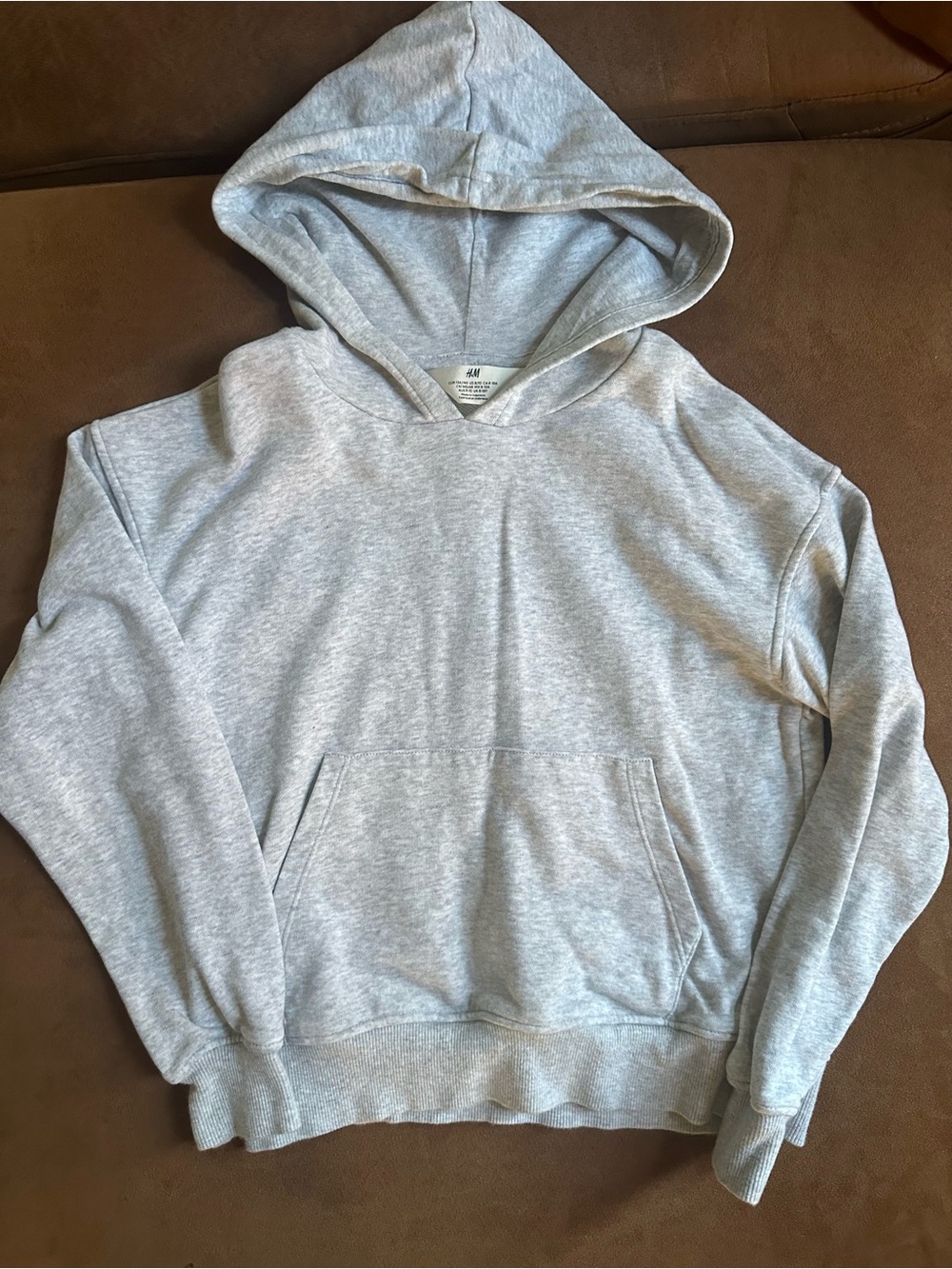 H&M Girls Lightweight Hoodie Sz M
